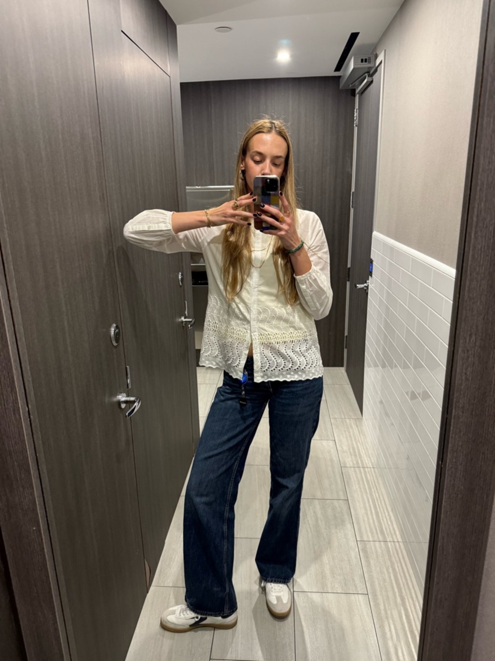 Jcrew 100% Cotton White Blouse
